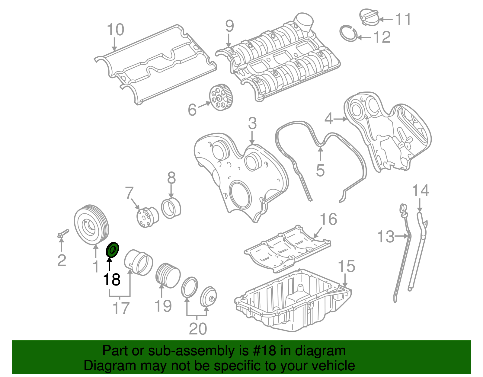 Gasket, Oil Fltr - GM (9240161)