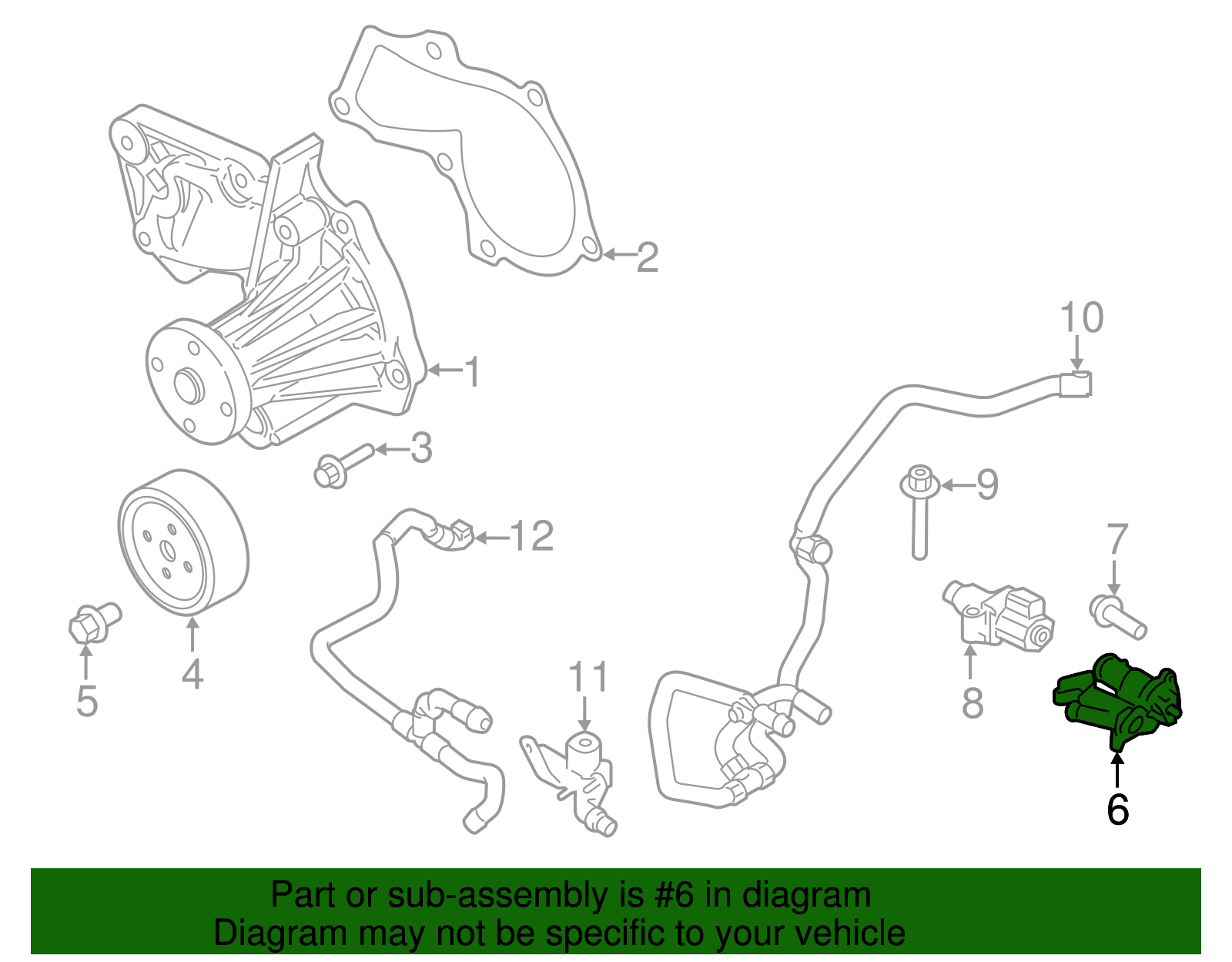 RH-223 - Motorcraft™ Engine Coolant Thermostat Kit 2013-2019 Ford ...