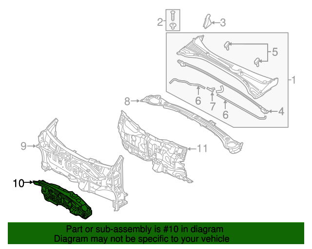 20182020 Hyundai Elantra GT Insulator 84124G3010 OEM Parts Online