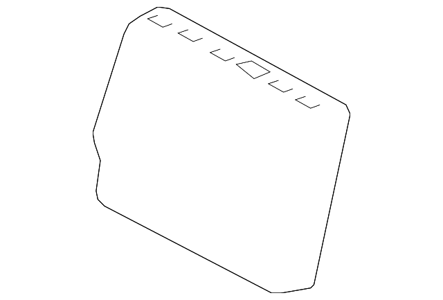 TOYOTA Genuine 71651-12880 Seat Back Pad TOYOTA Genuine 71651-12880 Seat Back Pad