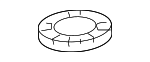 4825752010 - Suspension: Coil Spring Insulator (Left, Right, Rear, Upper) for Scion: iM, iQ, tC, xA, xB, xD | Toyota: Corolla iM, Echo, Mirai, Prius, Prius C, Prius Plug-In, Prius V, Yaris Image