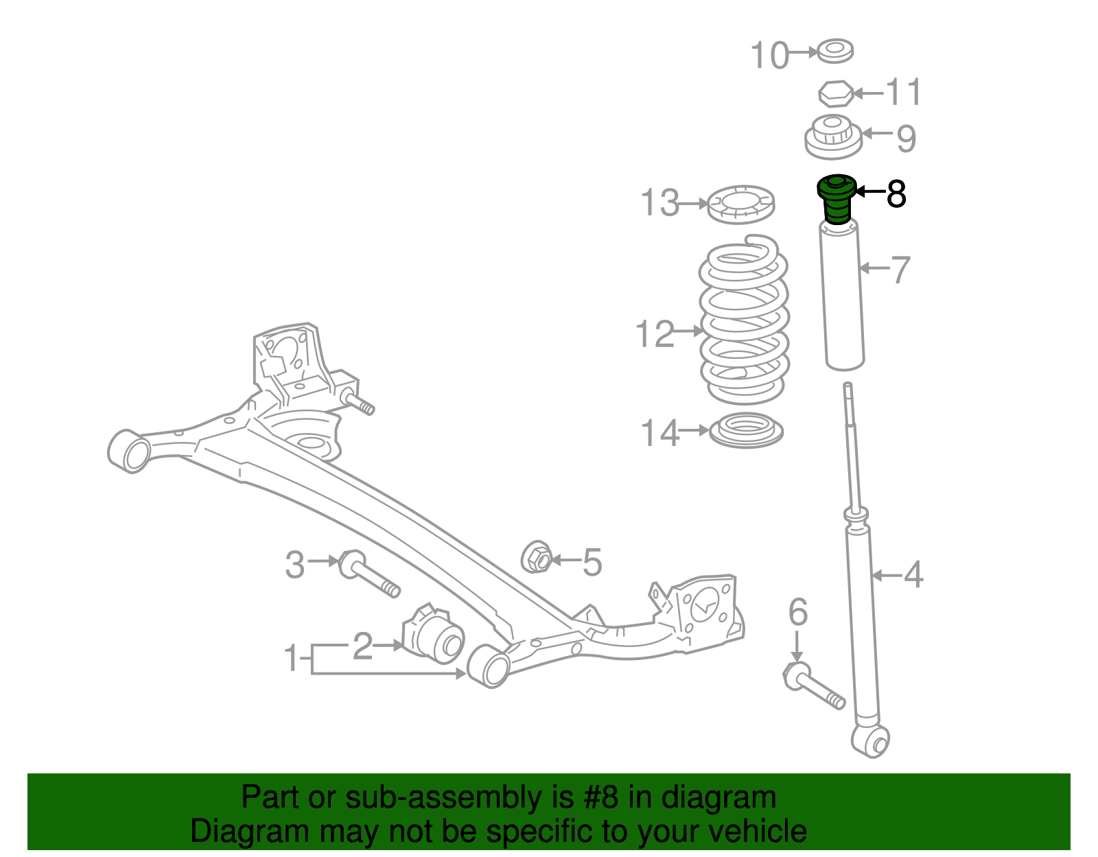Shock Absorber Bellows Clamp - Scion (48752-52010)