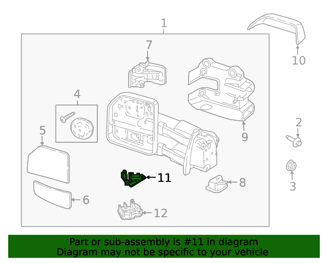 20172021 Ford Ambient Temp Sensor HC3Z12A647A Varsity Ford