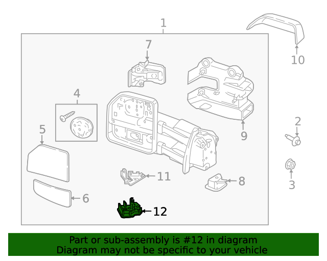 20182022 Ford Temp Sensor Cover HC3Z17K709A Village Ford