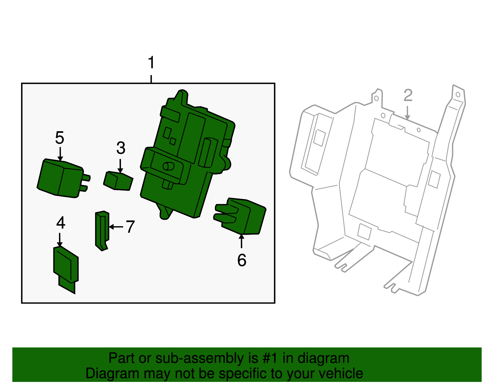 20939593 - Body Control Module 2007-2011 GM | Big 3 Auto Parts