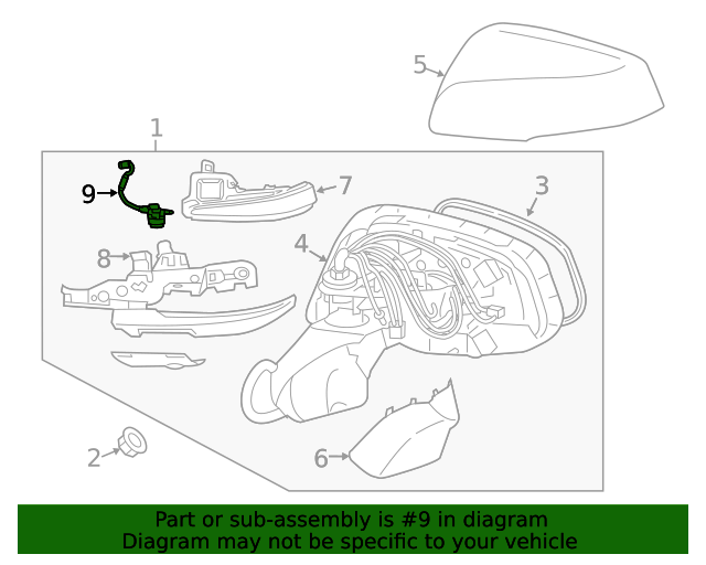 8679048160 Side Camera 20192021 Toyota OEM Parts To You