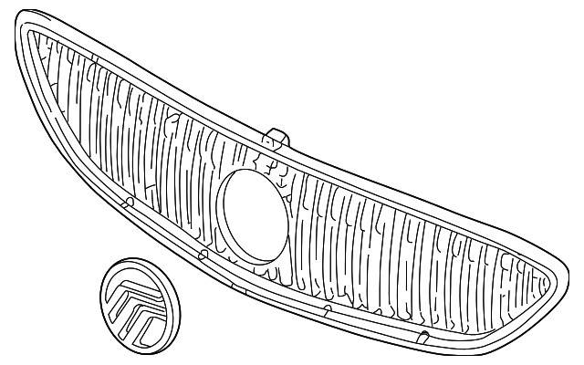 Grille - Ford (YF4Z-8200-AA)
