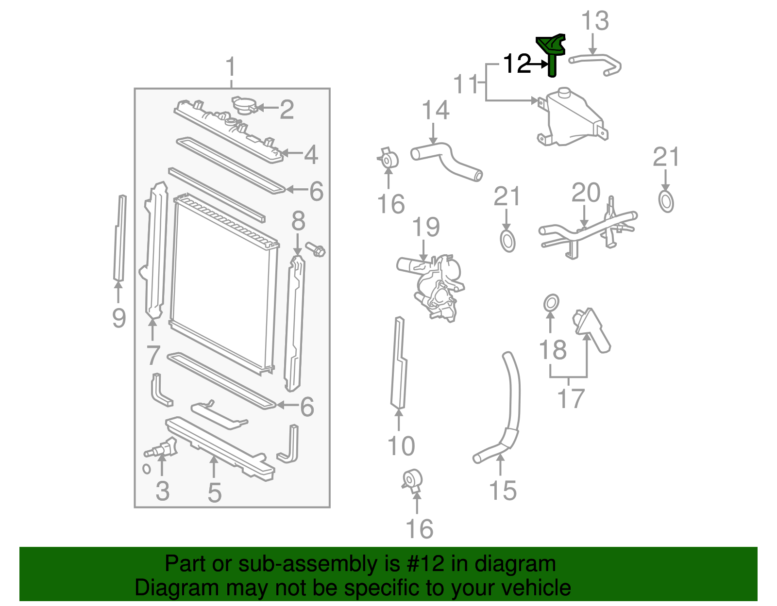 Reservoir Cap - Scion (16405-22040)