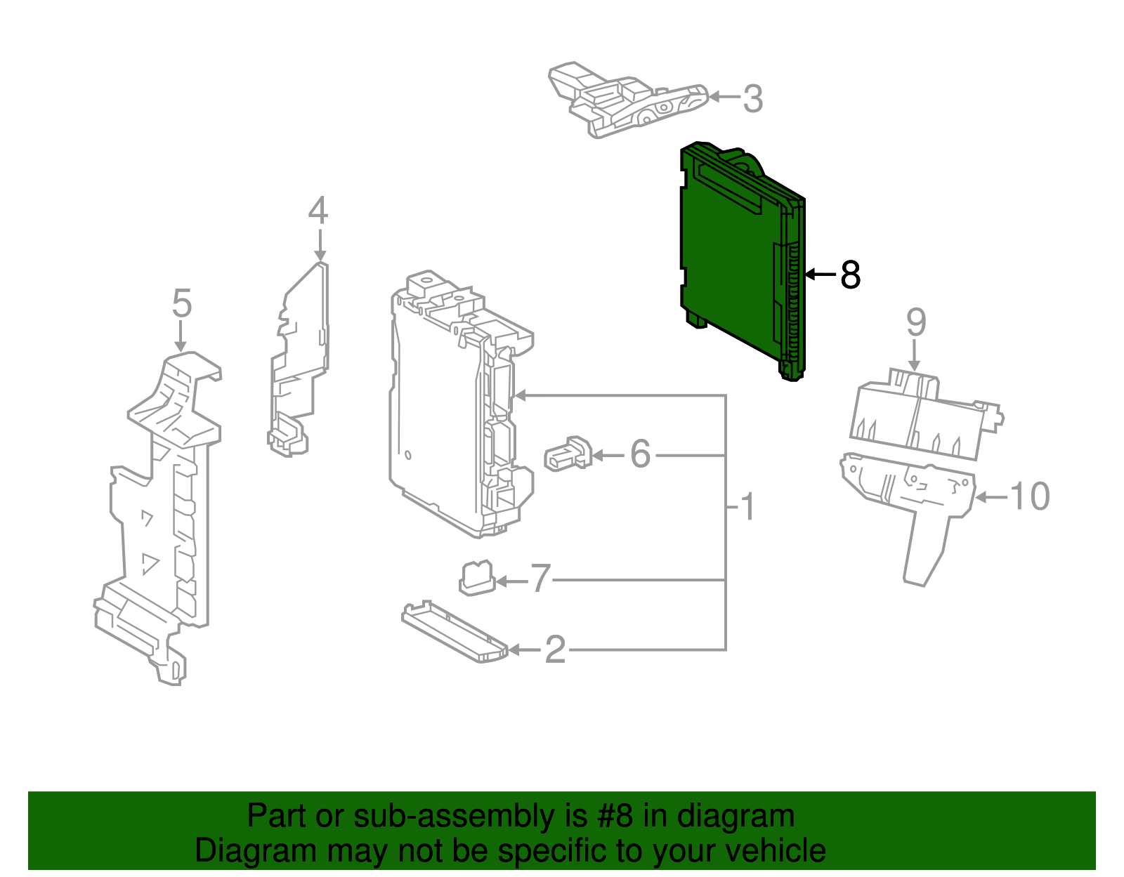 Multiplex Module - Toyota (89220-06F90)