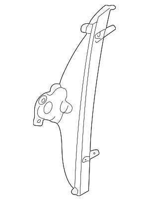 2003-2007 Mitsubishi Lancer Window Regulator MR991321 | Mitsubishi ...