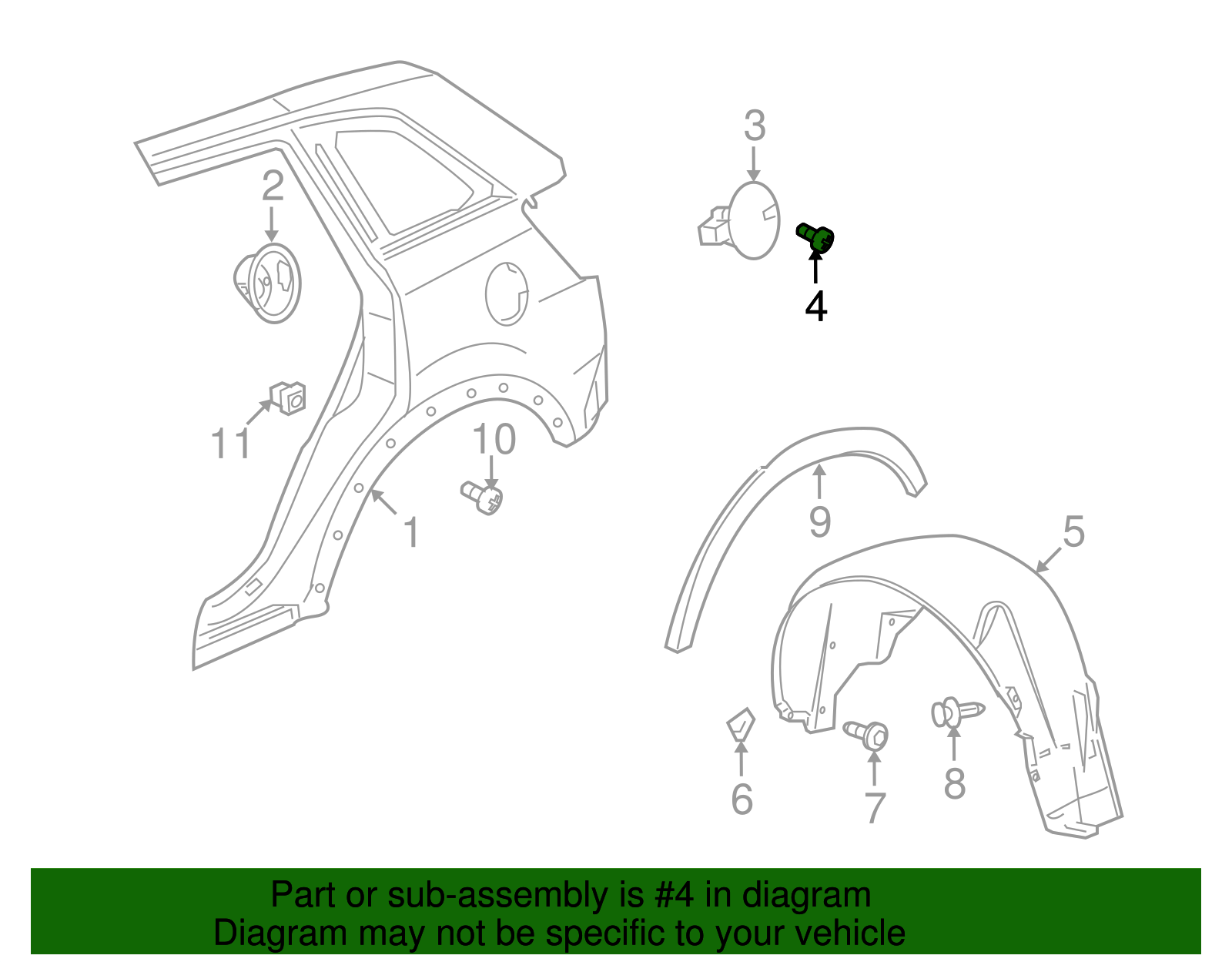 Multi-Purpose Bolt - GM (94520493)
