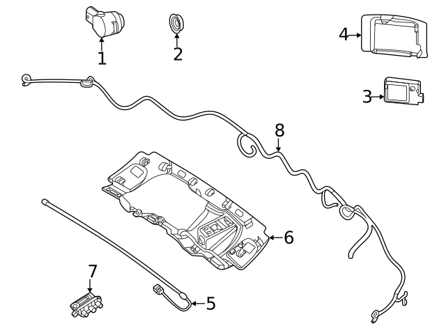 177-540-88-10-64 - Harness 2019-2023 Mercedes-Benz | Mercedes-Benz  