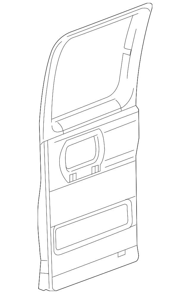 20032024 GM Medium Dark Pewter II Passenger Side Intermediate Side