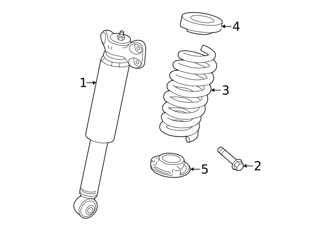 84642081 - Rear Coil Spring 2020-2023 Cadillac CT5 | AutoNationParts.com