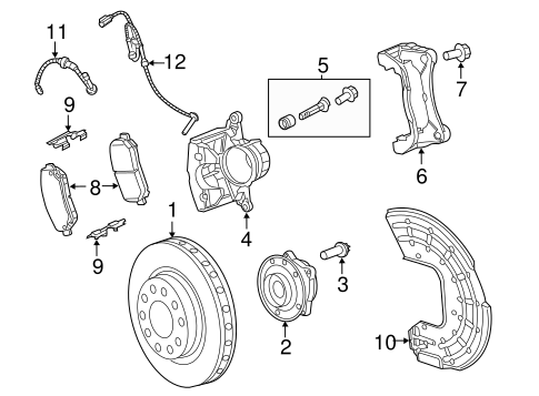 Brake Components for 2013 Dodge Dart Mopar Parts Canada