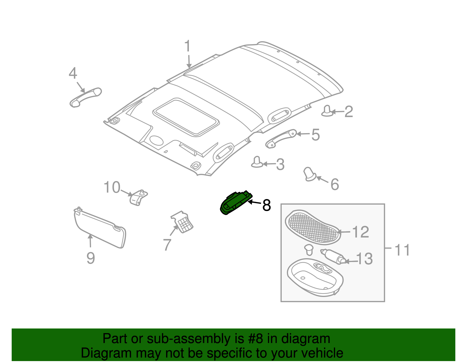 Compartment - GM (96989538)