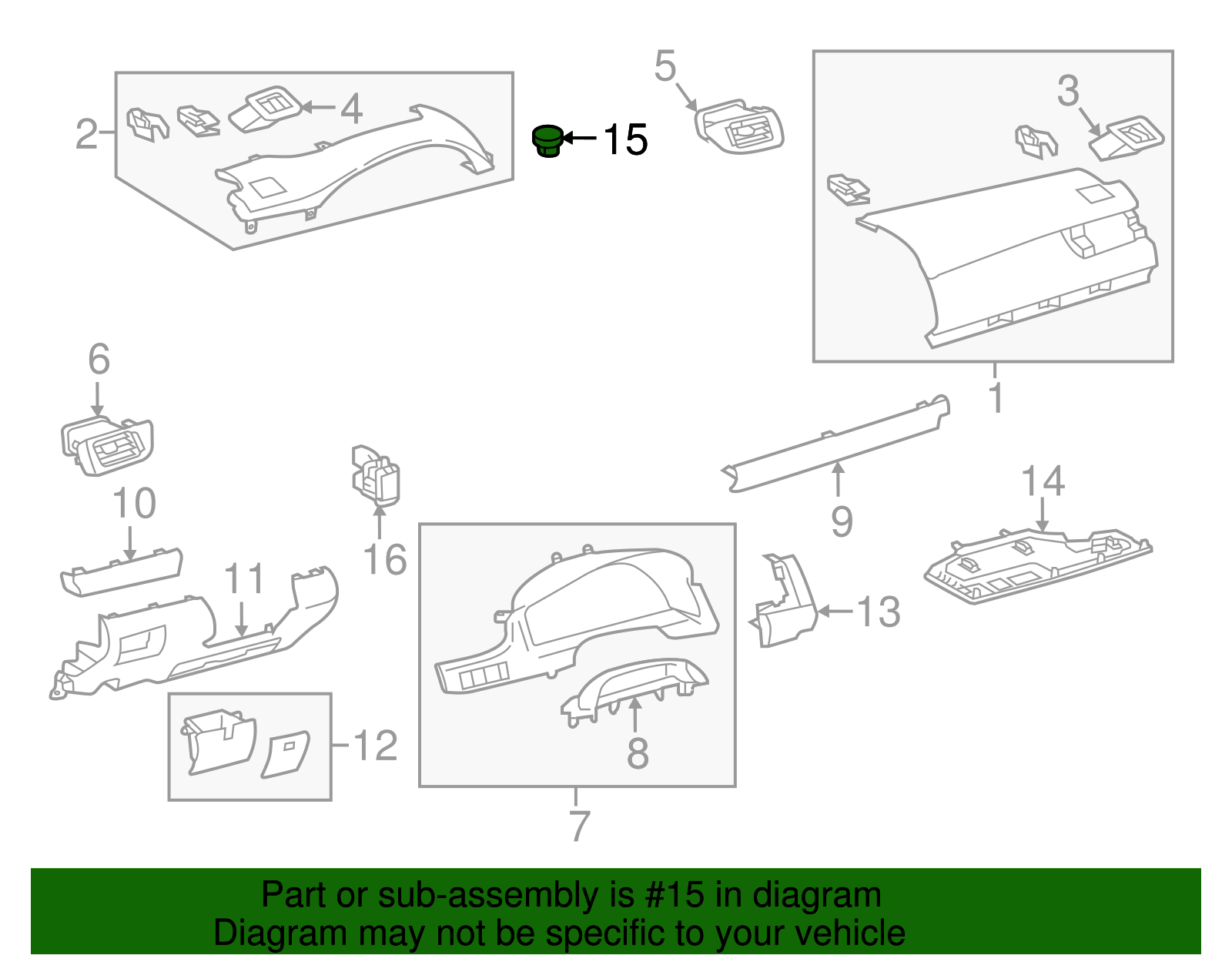 Light Sensor - Toyota (89121-52010)