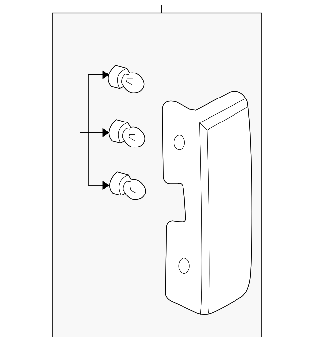 Lamp, Tail - GM (10367732)