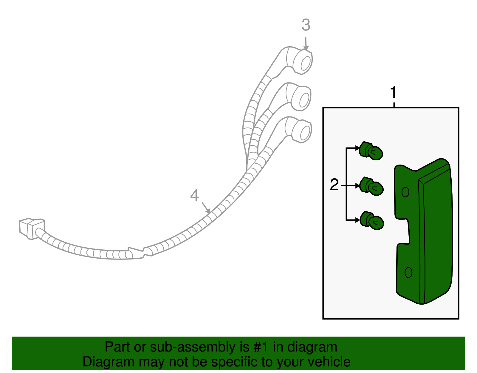 Lamp, Tail - GM (10367732)