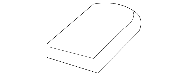 Inside Rearview Mirror Mount Plate - GM (96321150)