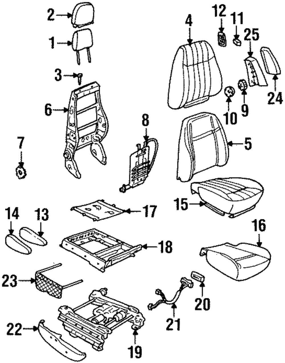 Armrest - GM (88955598)