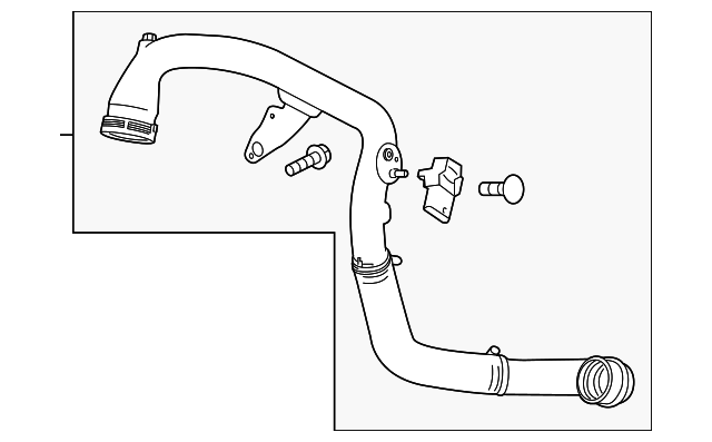 13220167 - OEM GM Air Outlet Tube | GMPartsCenter.net | GM Parts 