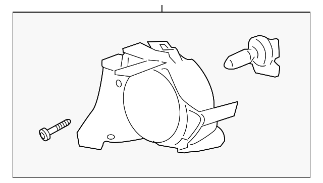 Passenger Side Front Fog Lamp - GM (96830934)