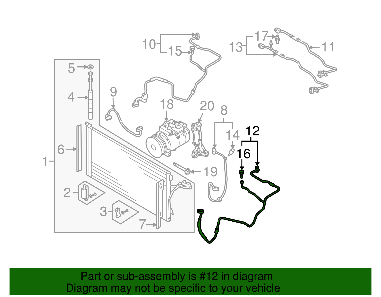 AC Line - Volkswagen (7L0-820-750-L)