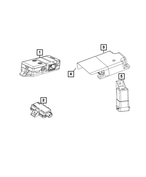 Keys, Modules and Engine Controllers for 2020 Ram ProMaster 2500 #3