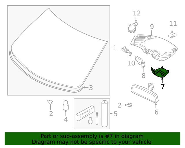 Genuine Mirror Cover for 2019-2023 Volvo | Part# 31442750 | Over 