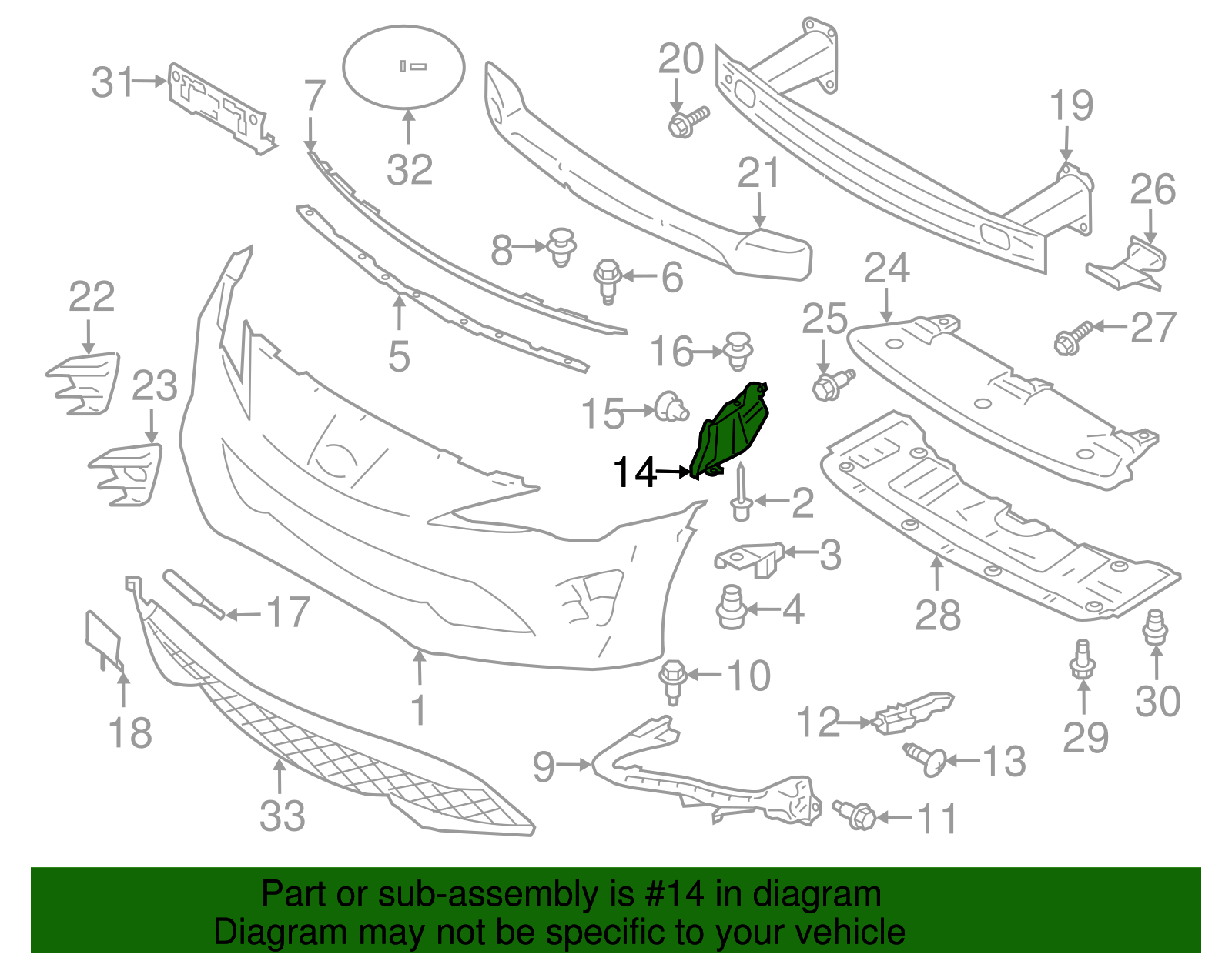 Radiator Support Air Duct (Right, Front) - Scion (SU003-01537)