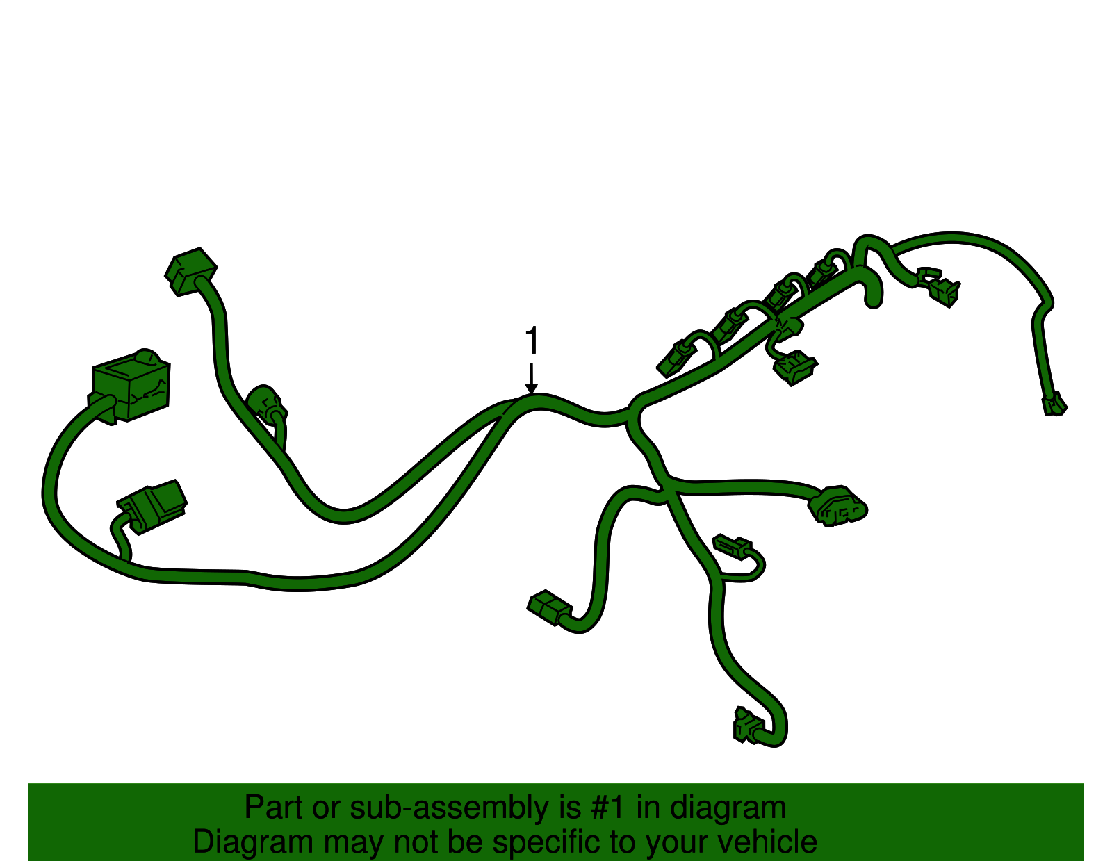 Harness, Eng & Trans Wrg - GM (92221655)