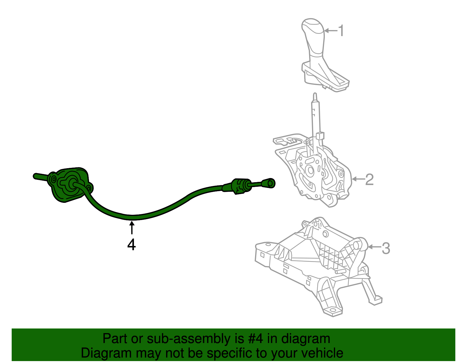 F Cable - GM (87854888)