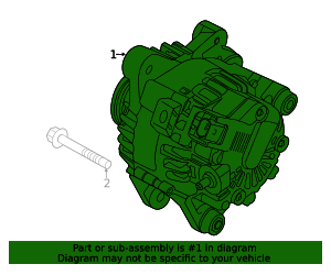 2020-2021 Hyundai Sonata Alternator 37300-2M420 | QuirkParts