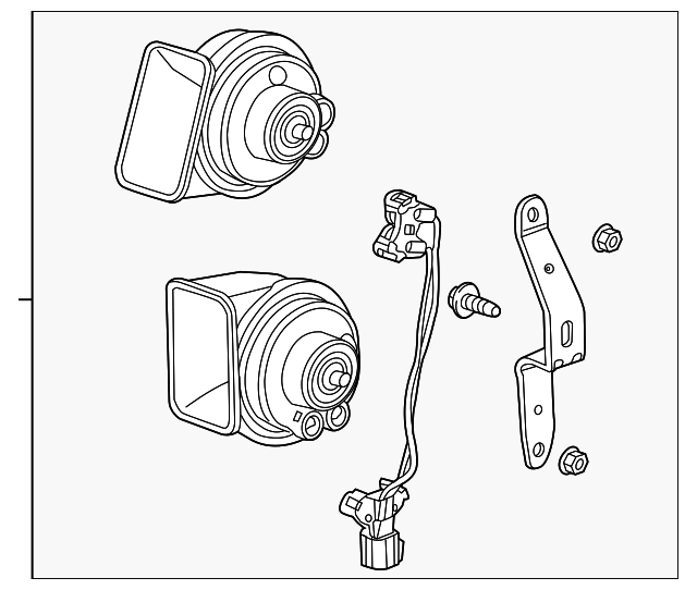 Dual Note Horn - GM (84417047)