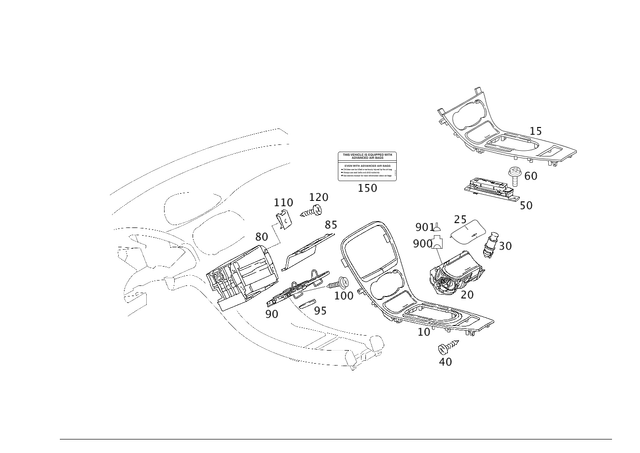 230-680-36-36 - Cover 1994-2012 Mercedes-Benz | Mercedes-Benz USA Parts