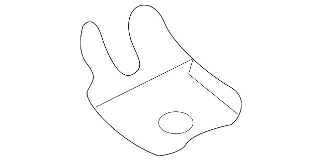 Upper Trim Panel Side Bracket - GM (25678439)