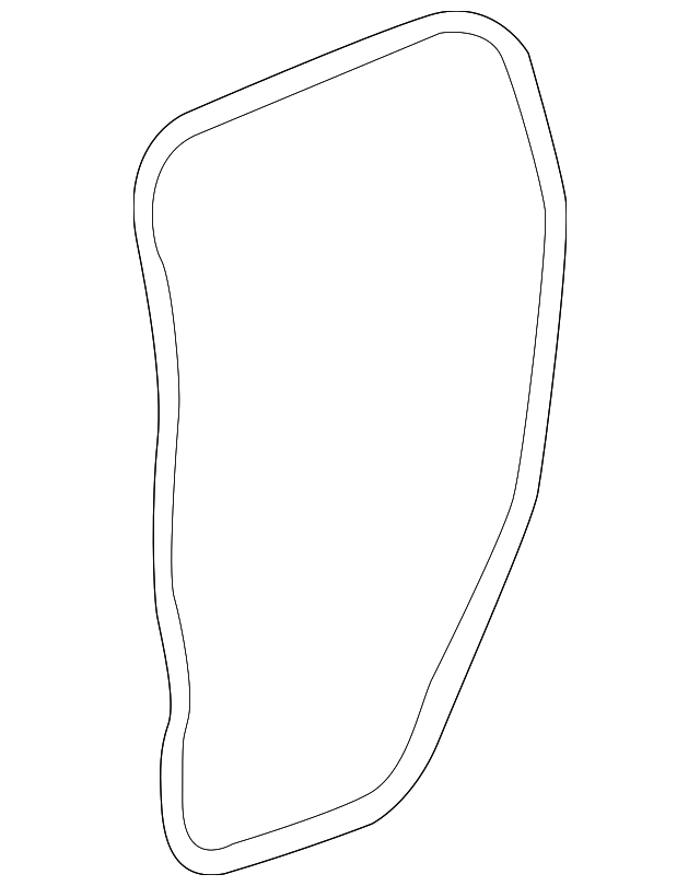 Weatherstrip Assembly-Rear S/D - GM (93355098)