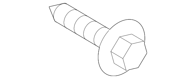 2017-2023 Audi Access Cover Screw WHT-003-481 | Audi USA Parts