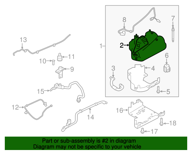 20152021 Land Rover Fuel Tank LR160433