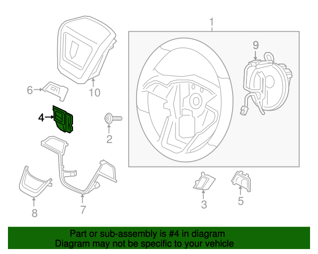 2013-2021 Ford Switch DG9Z-9C888-AD | TascaParts.com