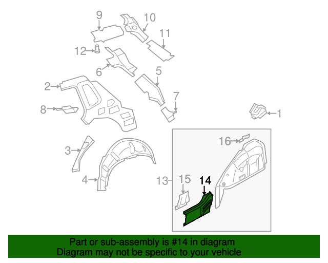 Bracket 5N0-813-120-A