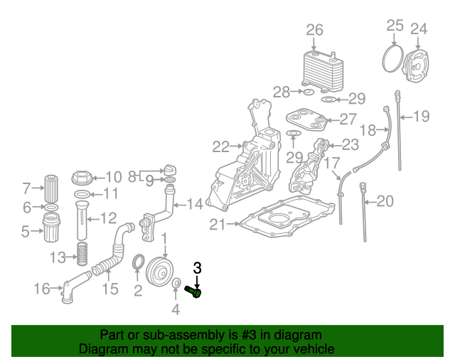 19972008 Porsche Crankshaft Pulley Bolt 90008208501 Porsche Parts