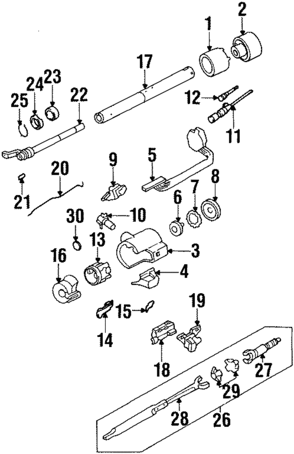 Wiper Switch - GM (7838078)