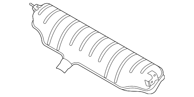 Genuine OEM Muffler Part# LR137021 Fits 2020-2023 Land Rover: Up