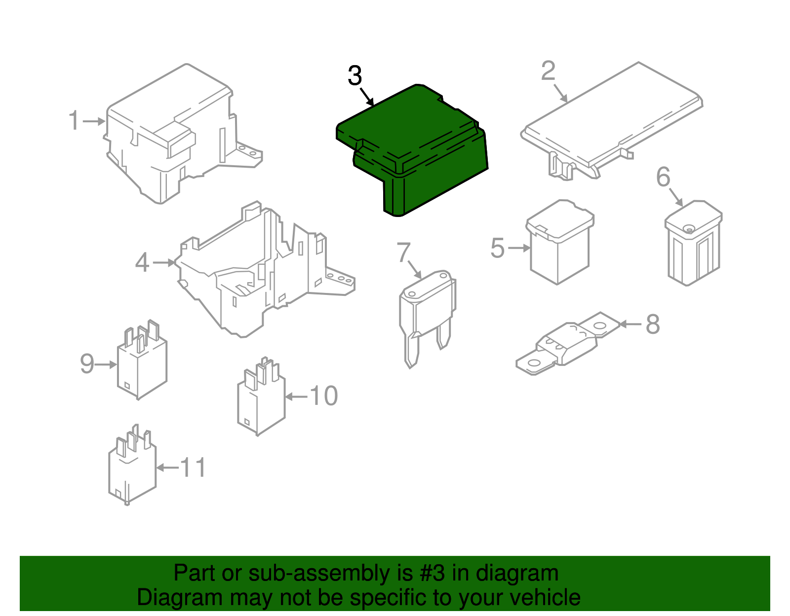 End Cover - Ford (GU5Z-14A003-A)