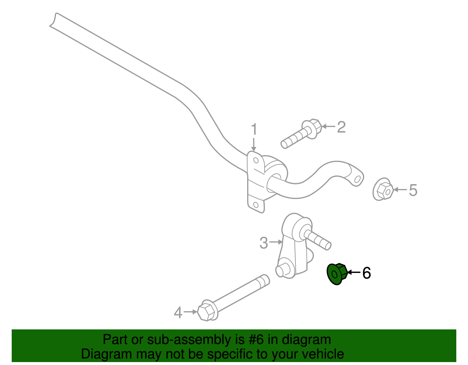 Stabilizer Link Lock Nut - Volkswagen (N-901-838-03)