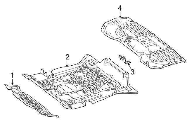 2012-2019 Mercedes-Benz Noise Capsule 166-520-05-23 | Mercedes-Benz Parts