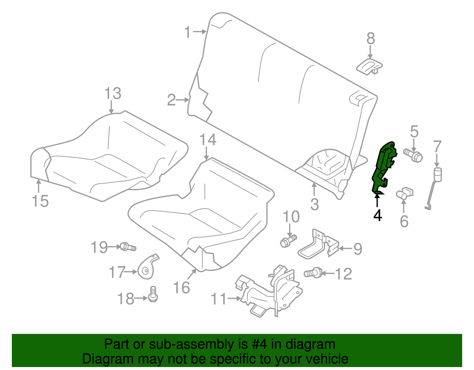 Lock Assembly - Scion (SU003-06115)