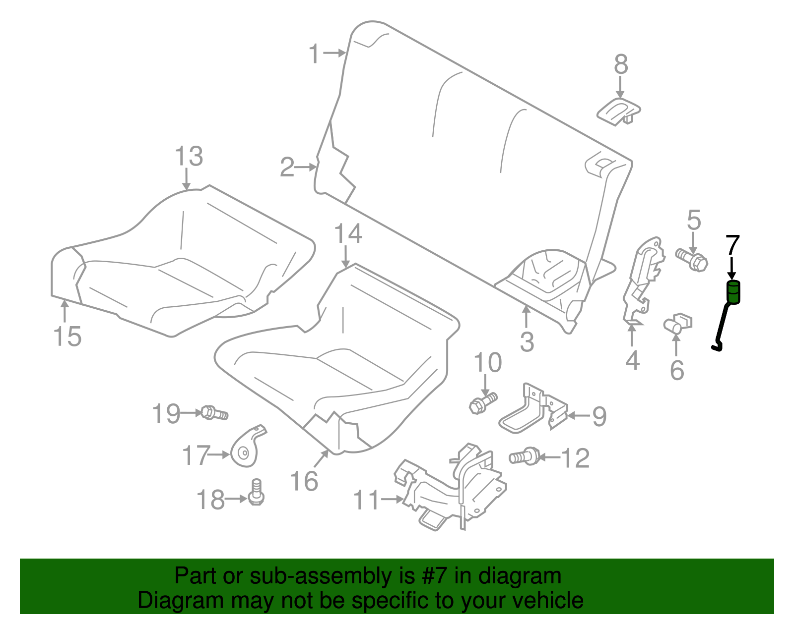 Release Lever - Scion (SU003-04207)